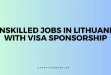 Unskilled Jobs in Lithuania With Visa Sponsorship