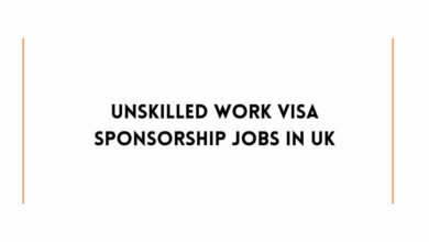 Unskilled Work Visa Sponsorship Jobs in UK