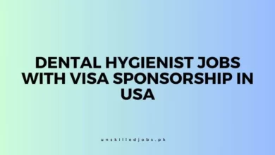 Dental Hygienist Jobs with Visa Sponsorship In USA