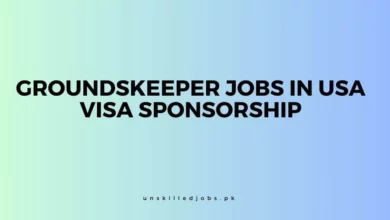 Groundskeeper Jobs in USA Visa Sponsorship