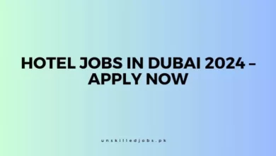 Hotel Jobs In Dubai
