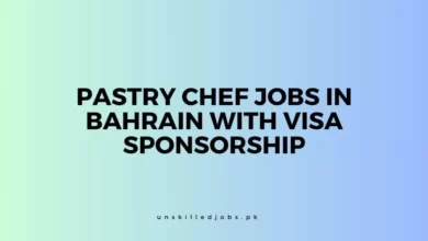 Pastry Chef Jobs in Bahrain with Visa Sponsorship