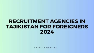 Recruitment Agencies in Tajikistan For Foreigners