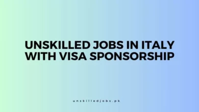 Unskilled Jobs in Italy with Visa Sponsorship