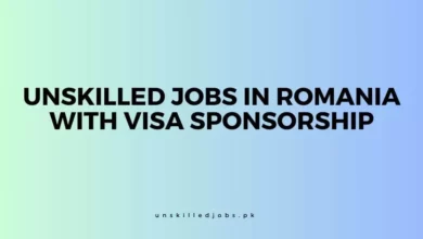 Unskilled Jobs in Romania With Visa Sponsorship