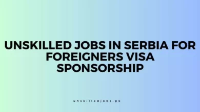Unskilled Jobs in Serbia for Foreigners Visa Sponsorship