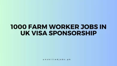 1000 Farm Worker Jobs in UK Visa Sponsorship