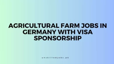 Agricultural Farm Jobs in Germany with Visa Sponsorship with Visa Sponsorship