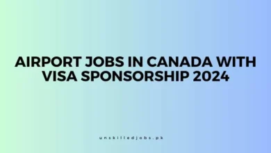 Airport jobs in Canada With Visa Sponsorship