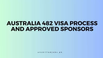 Australia 482 Visa Process and Approved Sponsors