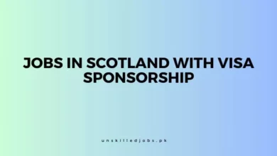 Jobs In Scotland With Visa Sponsorship