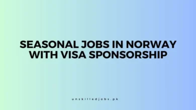 Seasonal Jobs In Norway With Visa Sponsorship