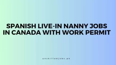 Spanish Live-in Nanny Jobs in Canada with Work Permit