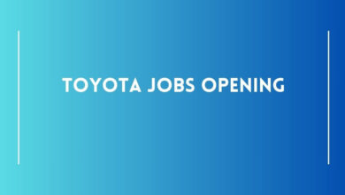 Toyota Jobs Opening