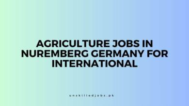 Agriculture Jobs in Nuremberg Germany 