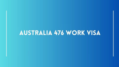 Australia 476 Work Visa