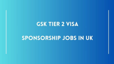 GSK Tier 2 Jobs in UK