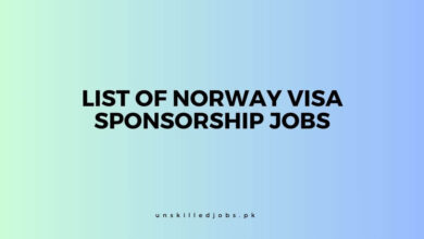 Norway Visa Sponsorship Jobs