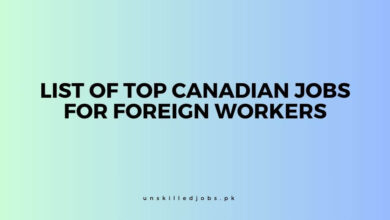Top Canadian Jobs for Foreign Workers