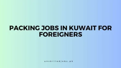Packing Jobs in Kuwait for Foreigners 