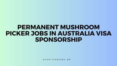 Permanent Mushroom Picker Jobs in Australia Visa Sponsorship