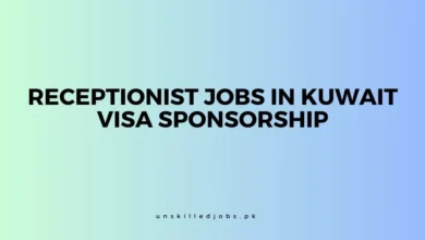 Receptionist Jobs in Kuwait Visa Sponsorship