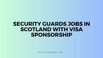 Security Guards Jobs in Scotland With Visa Sponsorship
