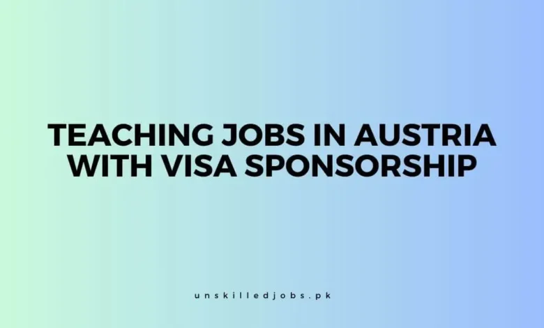 Teaching Jobs in Austria