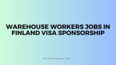 Warehouse Workers Jobs in Finland