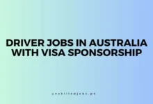 Driver Jobs in Australia