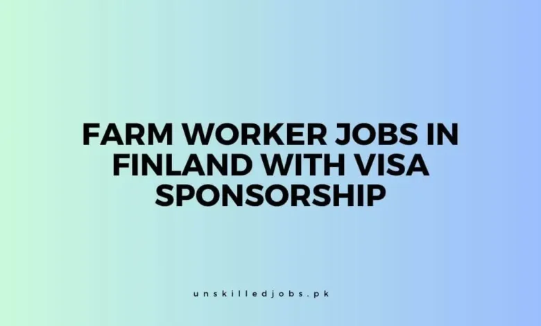 Farm Worker Jobs in Finland