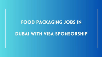 Food Packaging Jobs in Dubai with Visa Sponsorship