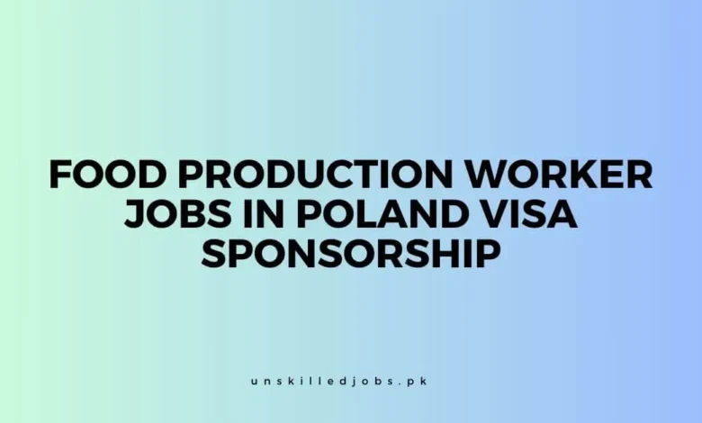 Food Production Worker Jobs in Poland