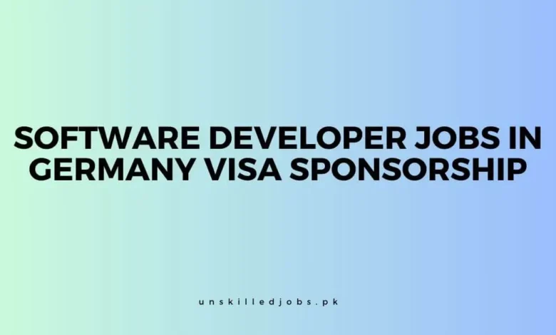 Software Developer Jobs in Germany