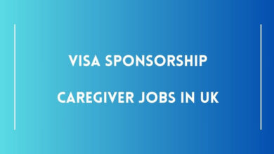 Visa Sponsorship Caregiver Jobs in UK