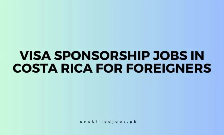 Jobs in Costa Rica for Foreigners