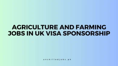 Agriculture and Farming Jobs in UK