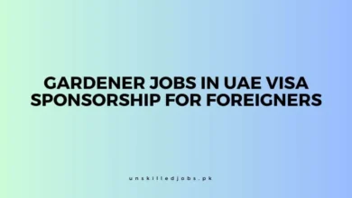 Gardener Jobs in UAE