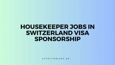Housekeeper Jobs in Switzerland