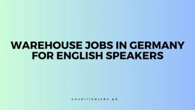 Warehouse Jobs In Germany For English Speakers