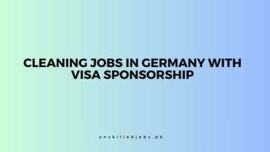 Cleaning Jobs in Germany