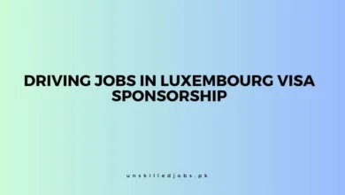 Driving Jobs in Luxembourg