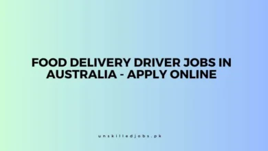 Food Delivery Driver Jobs in Australia