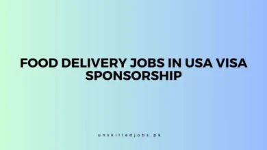 Food Delivery Jobs in USA