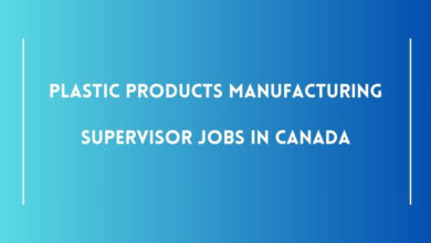 Plastic Products Manufacturing Supervisor Jobs in Canada