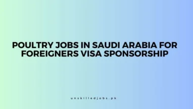 Poultry Jobs in Saudi Arabia