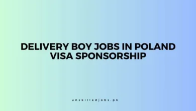 Delivery Boy Jobs in Poland