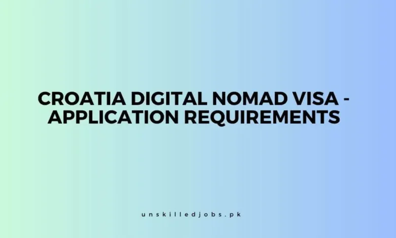 Croatia Digital Nomad Visa