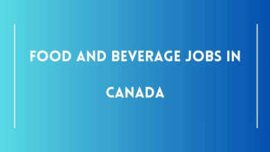 Food and Beverage Jobs in Canada