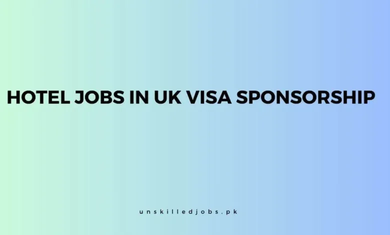 Hotel Jobs in UK